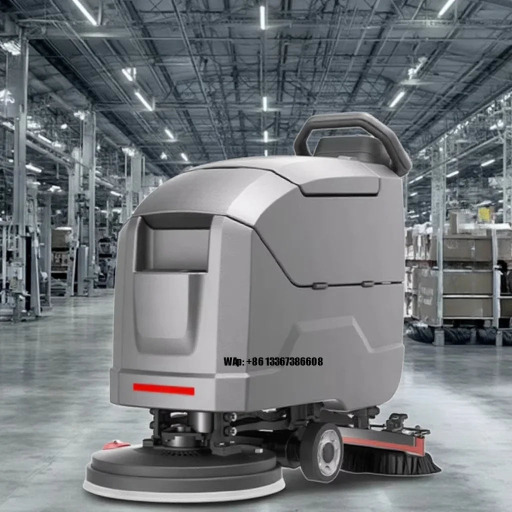 CleanHorse G3 Push Shop Floor Cleaner Electric Concrete Marble Floor Cleaning Machine