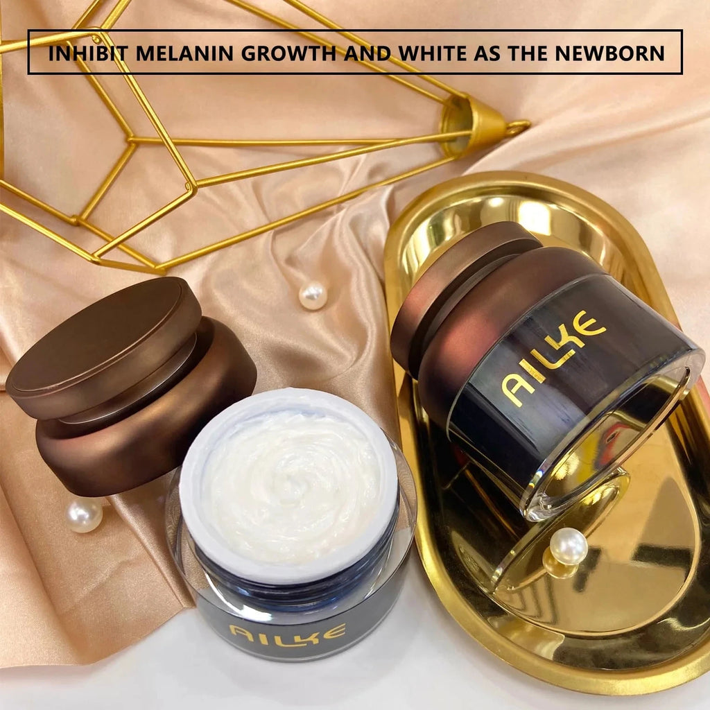 AILKE Facial Whitening Skin Care Women Set, Brighten, Even Skin Tone Kit, Anti Dark Spots, Freckle, Pigmentation, Moisturizing