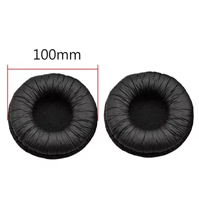 Ear Pads For Headphones Wrinkled Frog Skin Pad Headphone Sponge Leather Foam Covers Cushion Replacement For Headset Accessories