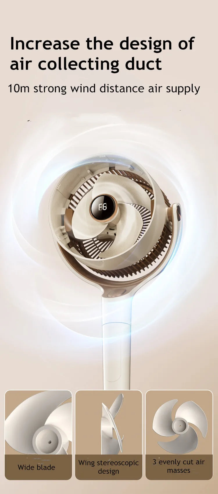 Air Circulation Fan Electric Fan Household Quiet Vertical Floor Fan Big Wind New Desktop turbo Fan Timing Remote Control