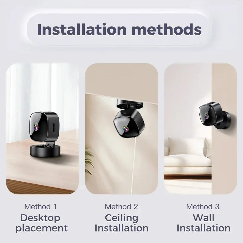 HD 4K Mini Camera Wifi Camera Wireless Security Protection Remote Monitor Camcorders Video Surveillance Home Smart Camera NEW