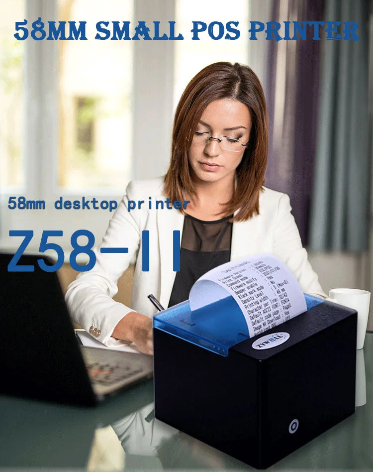 Thermal Pos 58mm bluetooth Android Receipt Printer Restaurant Billing Invoice Printing Machine Printer