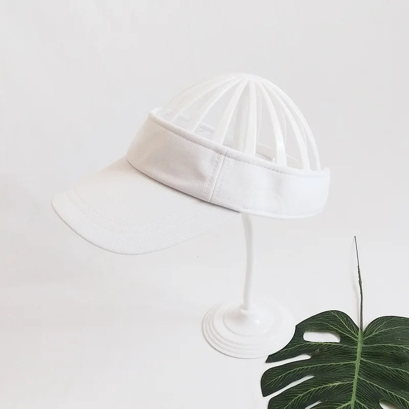 "Custom Logo Outdoor Sports Hats For Women Golf Tennis Caps Men Adjustable Running Sport Sports Sun Cap Headband Visor Beach Hat