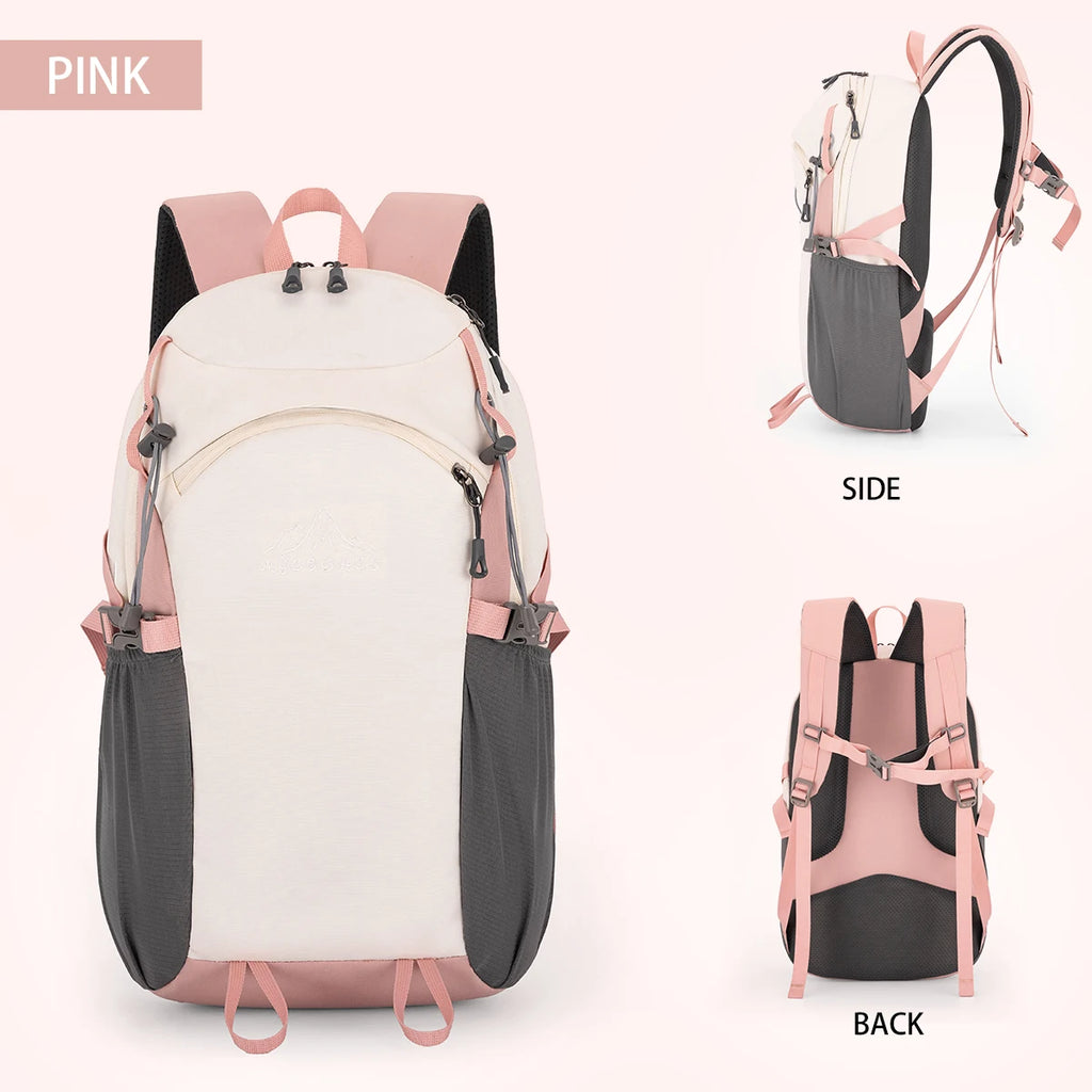 Outdoor Backpack, Women's Sports Backpack, Hiking Lightweight Waterproof Travel School Bag, Boys' Travel Lightweight Mountaineer Backpack