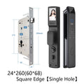 SANKESONG 3D Face Recognition Fingerprint Smart Door Lock WiFi Camera Electronic Lock Digital Electronic Key IC Card APP Unlock
