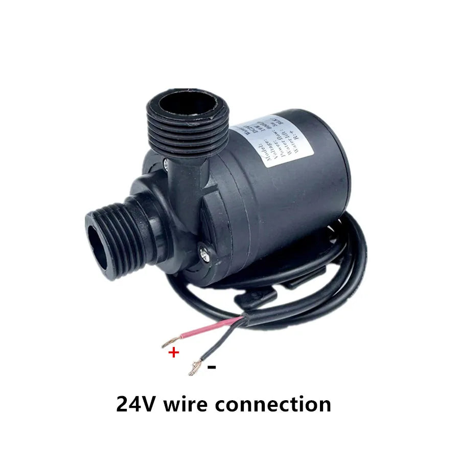 Submersibles 12V Water Pump 800L/H 5m DC24V Brushless Motor Water Circulation Solar Water Pumps for Touring RV Fountain Aquarium