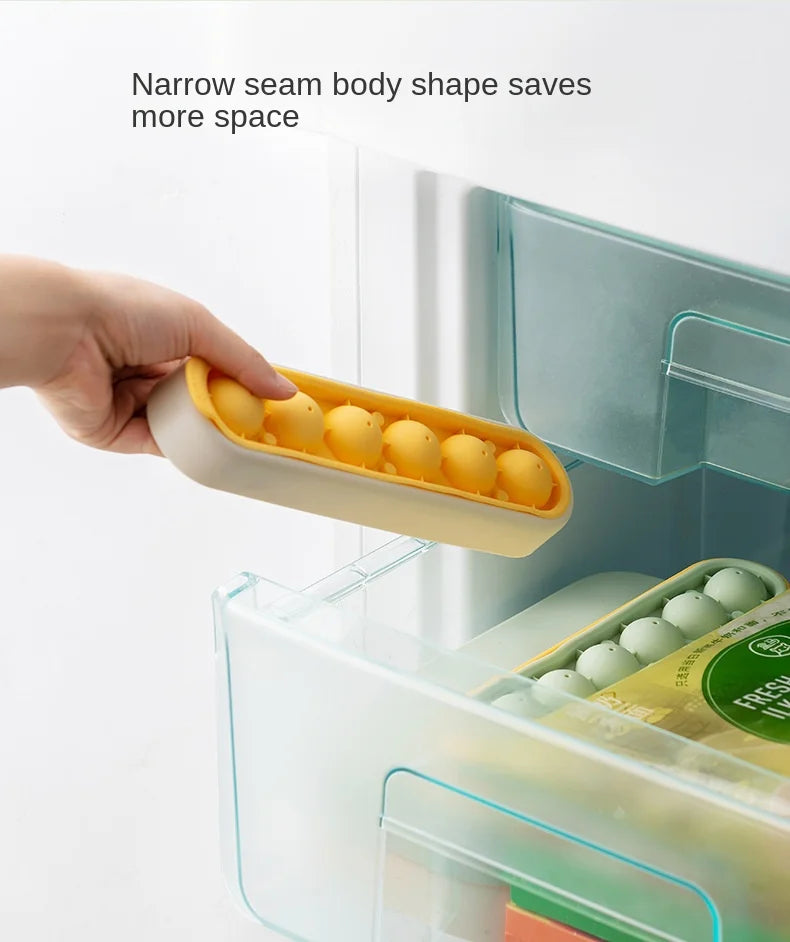 Zackoo Ice Cube Tray Food Grade Silicone Ice Grid Mold Household with Lid   Candy Bar Kitchen Gadgets in Summer