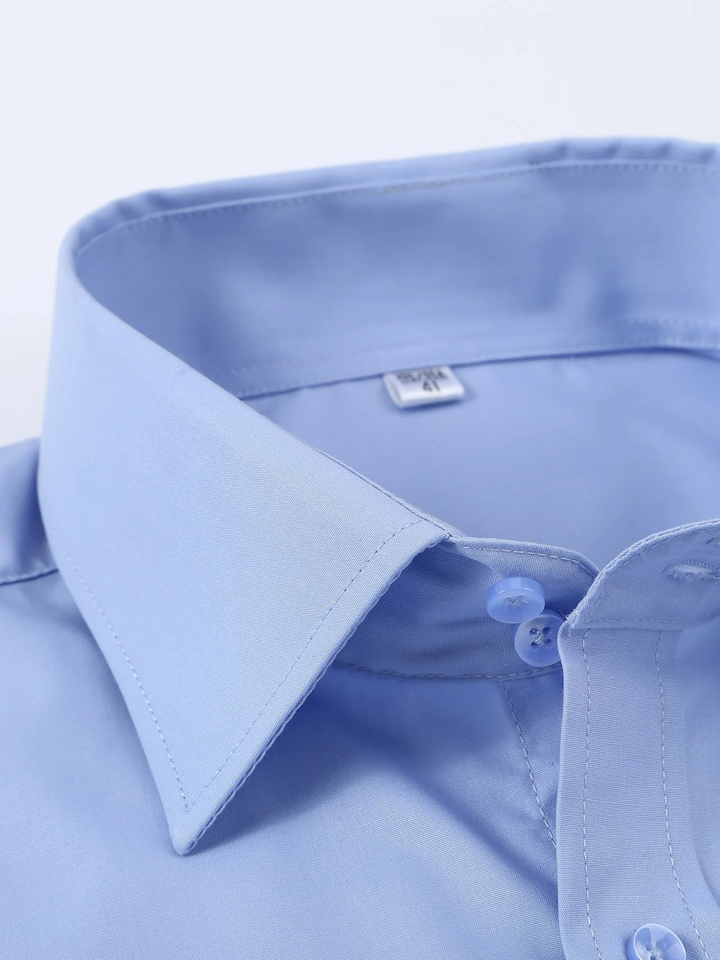 Men's Slim Fit French Cufflink Shirt Long Sleeves Double Cuff Solid Color High End Wedding Formal Dress Casual Men's Clothing