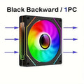 PRISM IV PRO Case Cooling Fan 120mm 5V 3 PIN ARGB, 12V 4 PIN PWM, for CPU & Case,Infinity Mirror Series,1650 RPM, 65 CFM