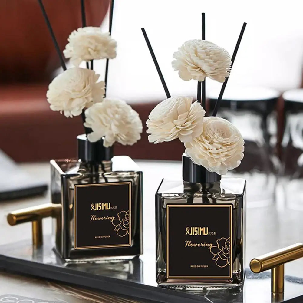 50ml Premium Aroma Diffuser Oil for Home Car Air Freshener Room Deodorizer Perfume Long Lasting Fragrance Reed Diffuser Set 2026