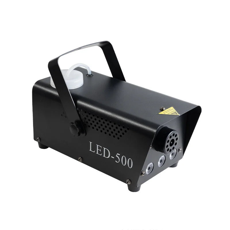 Remote Control 500W Fog Machine with 3W LED RGB lights Fog Machine For Stage Show Led Smoke Machine Disco DJ Party Club Bar Show