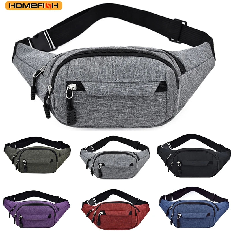 Mobile Waist Bag For Both Men And Women Multifunctional Large Capacity Anti Splash Business Wear‑resistant Construction Site