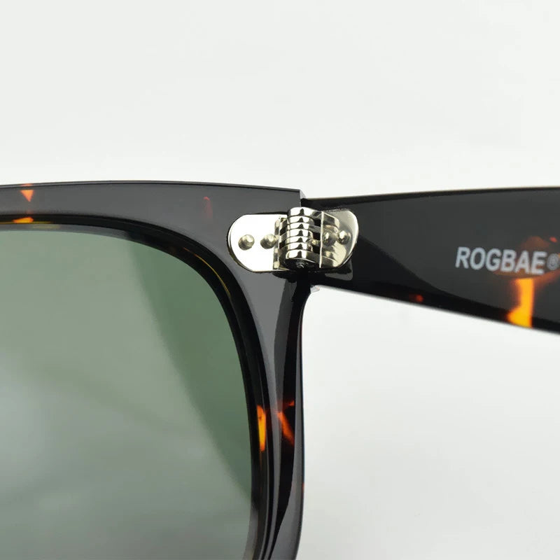 SUN glasses classics Glass lens Acetate sun glasses men Y-2140 Double rivet Design Goggles Elegant Female Square UV sunglass