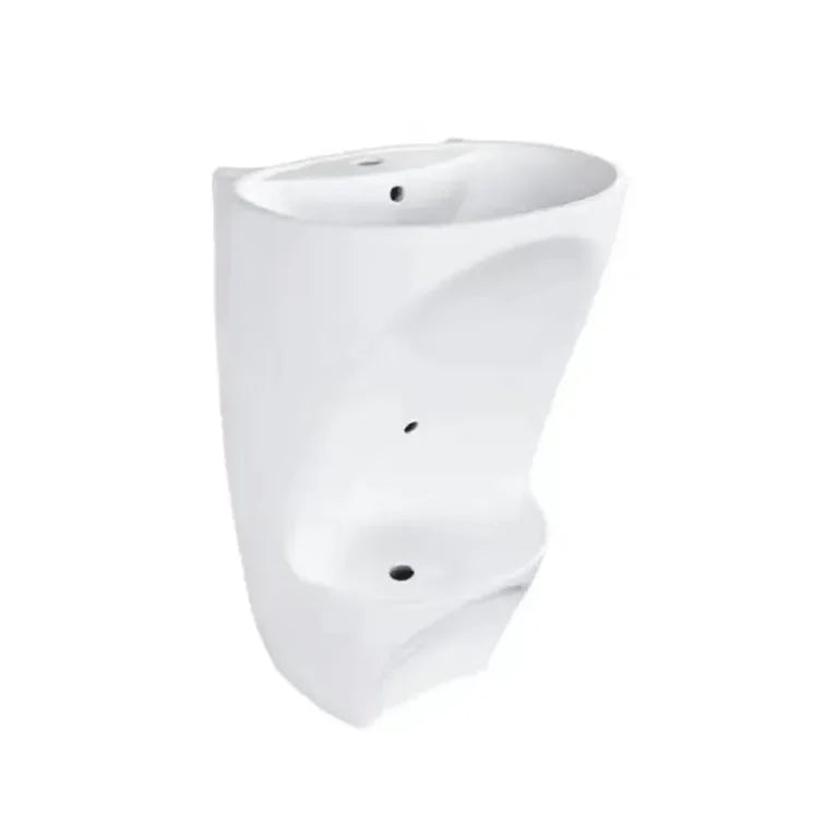 Manufacturers supply white ceramic washbasins, double-layer ceramic washbasins, bathroom sinks
