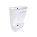 Manufacturers supply white ceramic washbasins, double-layer ceramic washbasins, bathroom sinks
