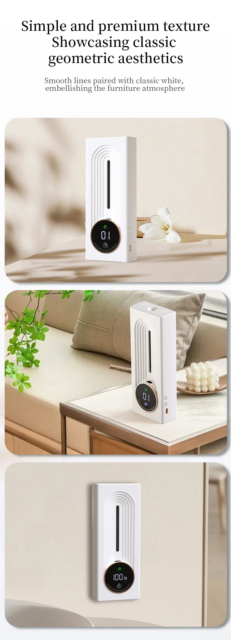 2026 New Wall-mounted Sensor Aroma Diffuser Automatic Aroma Sprayer Intelligent Aroma Diffuser