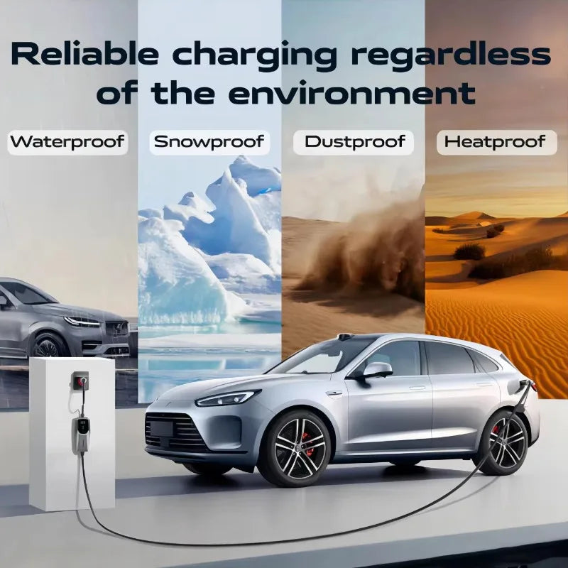 AC DC Car Charging Station 7KW 20KW Level 3 Electric Vehicle DC Fast EV Charger Home Charging Wallbox Post