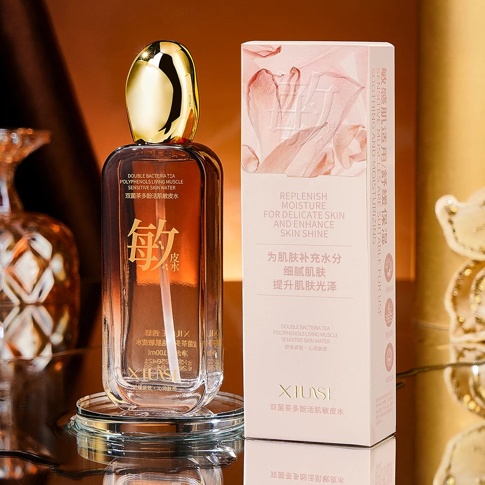 Lactose Acid Skin Rejuvenation Moisturizing Petal Water Reduce Fine Lines Oil Control Brighten Improve Dry Rough Face Toner
