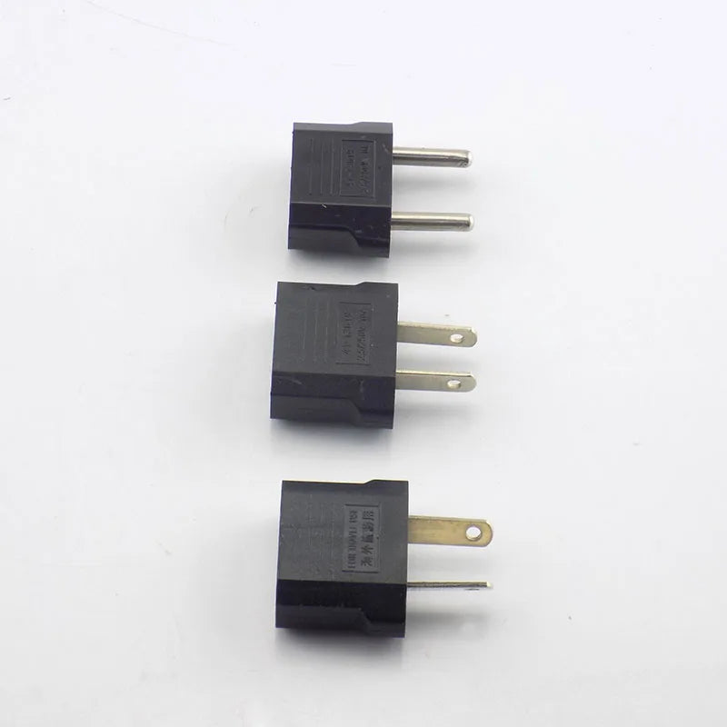 2PCS European US AU EU Plug Converter Power Socket Adapter American Japan US To EU Euro Travel Adapter Outlet connector C1