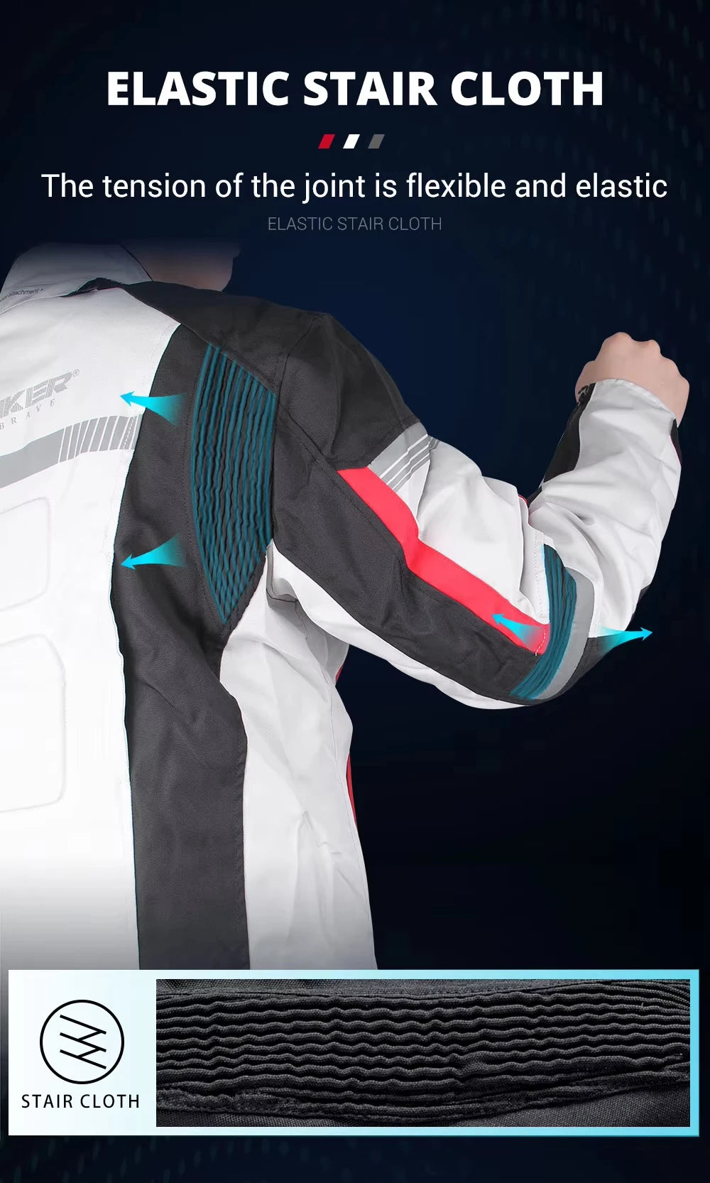 Motorbike Riding Jacket Waterproof Moto Garments Casual Biker Jackets Wear Resistant Motorcycle Wear