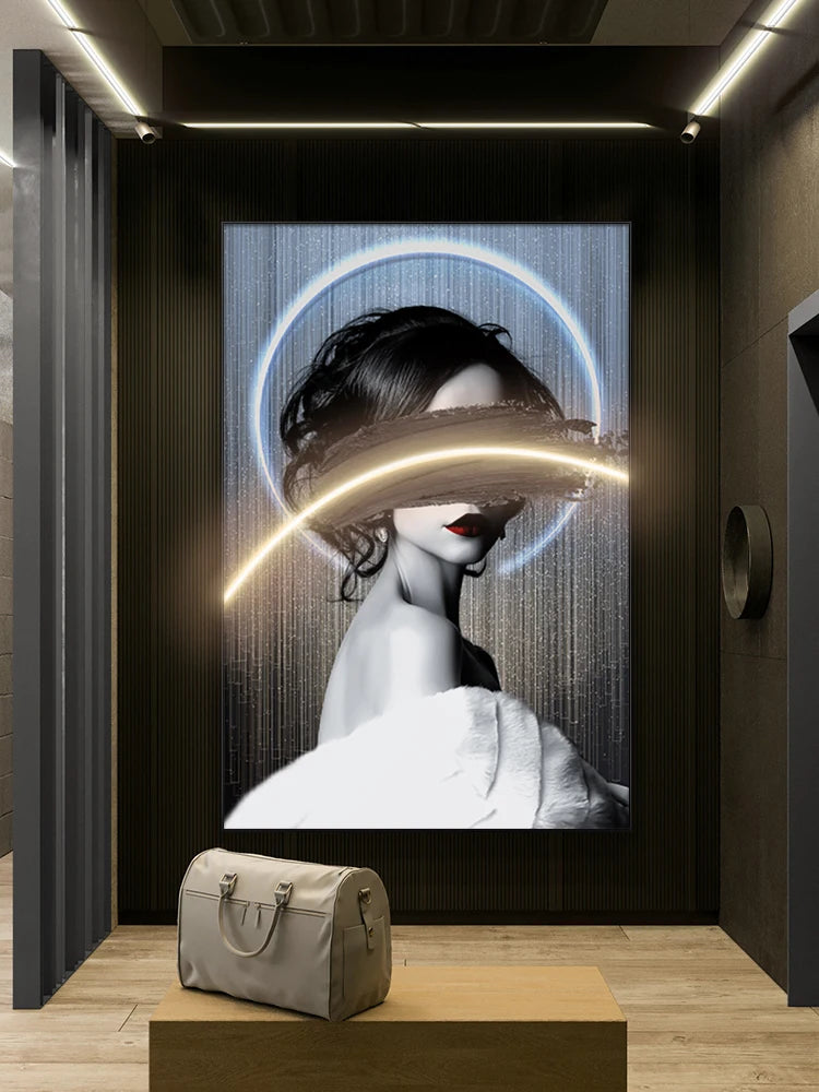 Modern Wall Lamp Fixture Luxury Art Decoration Beauty Led Lamp Living Room Dining Room Dining Room Bedroom Hanging Painting