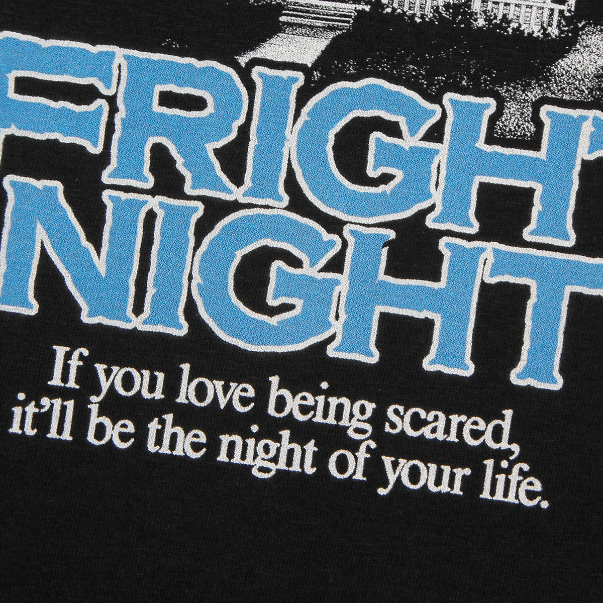 Fright Night T-Shirt Horror 80S Movie Vamp Zombie Washed Long Sleeves Cool Cotton Summer Men's Clothing Short Sleeve Tee Shirt