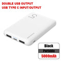 Power bank 5000mAh Ultra Silm External Battery Polymer  Portable Phone Charger Type C Power Bank For iPhone Xiaomi Mi Power bank