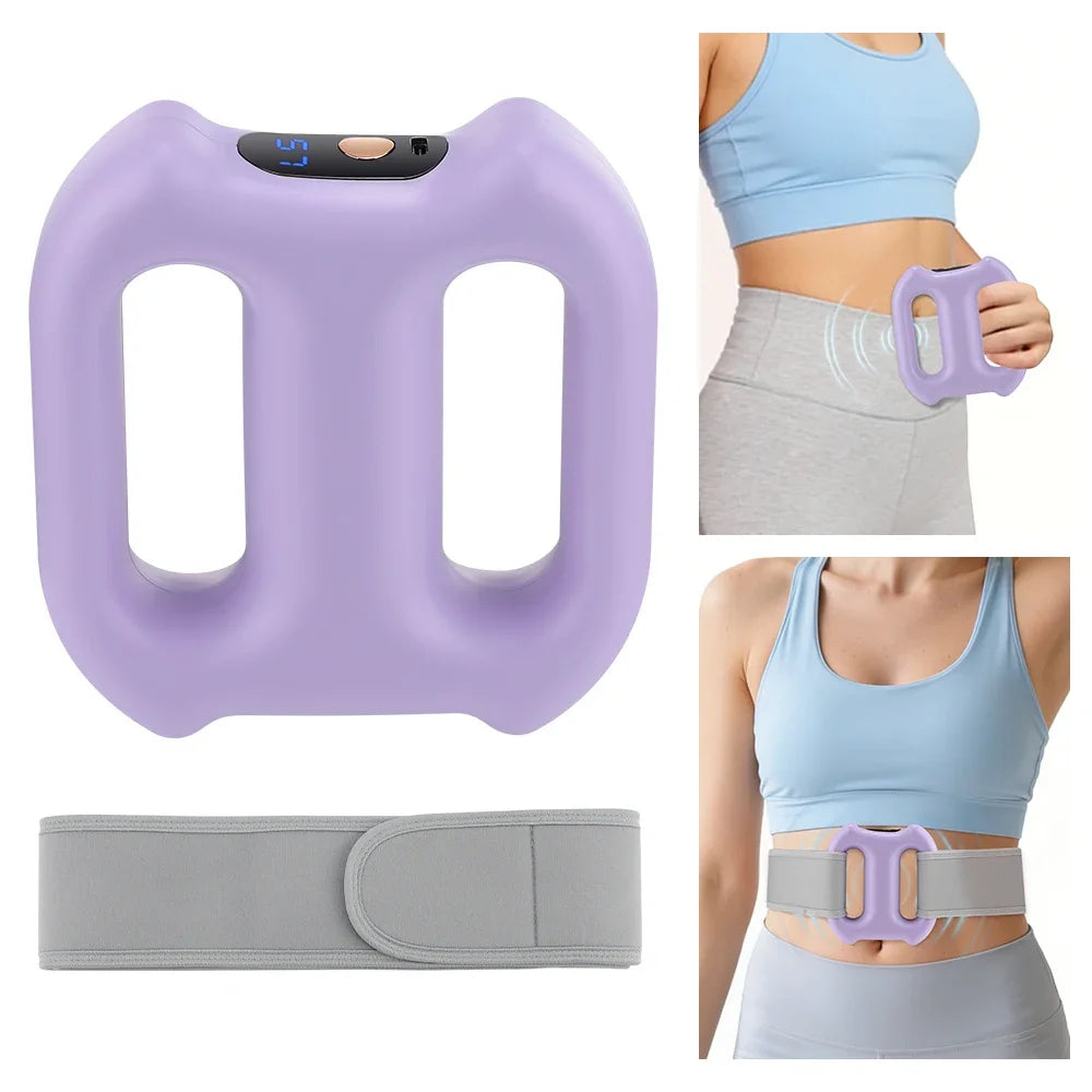 3 Mode 5 Speed Fascia Ring Massager with Strap Rechargeable Muscle Relax Body Slimming Massage Weight Lose Home Gym Deep Tissue