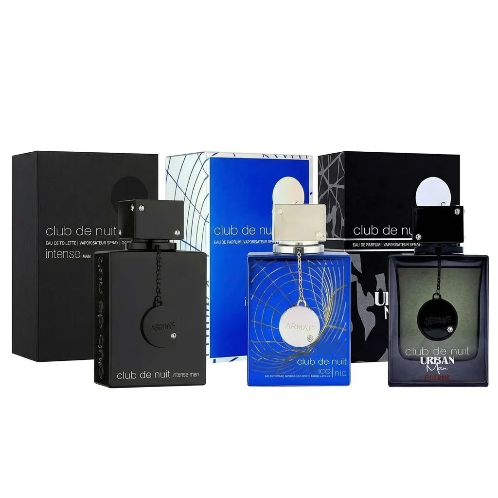 Club de Nuit Intense Urban Man Elixir Iconic Sillage Untold Eau de Parfum Spray Men Perfume Long Lasting Fragrance