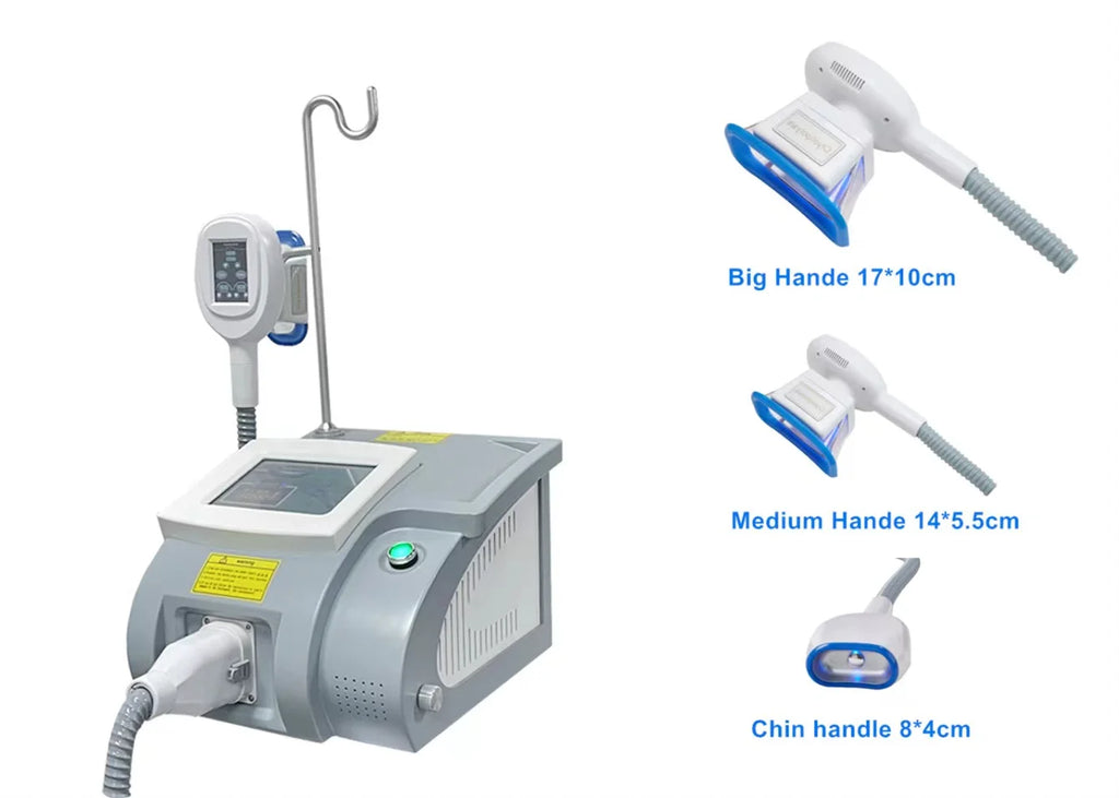 Portable 360 Cooling Sculpting Machine - Body Slimming Weight Loss Fat Freezing 3-in-1 Cellulite Removal with Vacuum Cavitation
