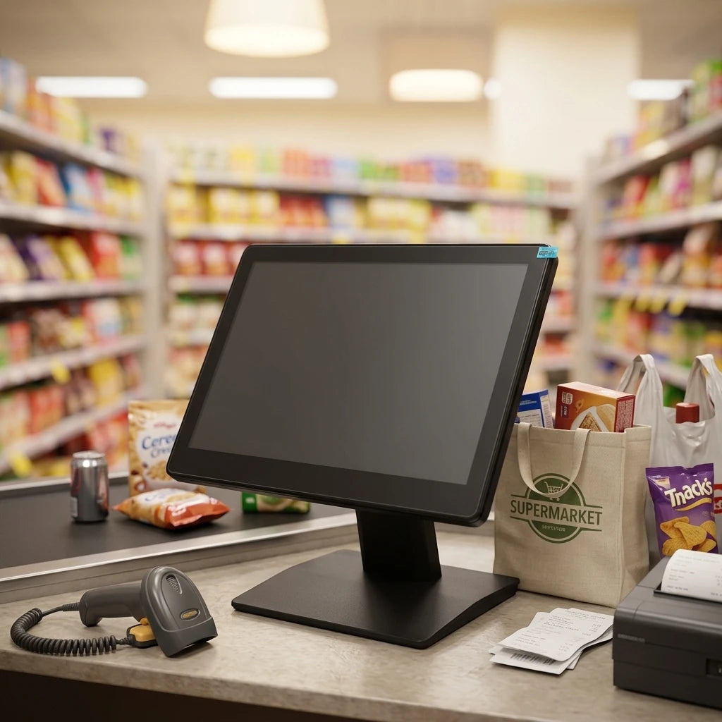 15 Inch 4:3,15.6 Inch 16: Capacitive Touch Screen 10 Point POS Monitor  for Retail Store