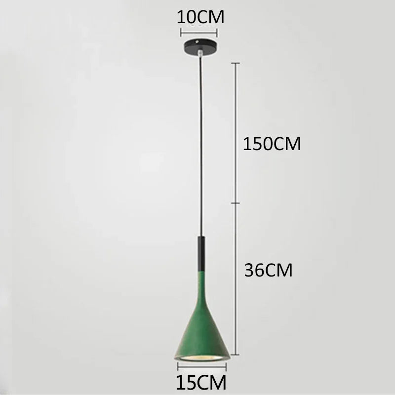 Nordic Modern Led Pendant Lights Kitchen Bars Home Bedroom Dining Table Hanging Lamp Cafe Indoor Lighting Living Room Decoration