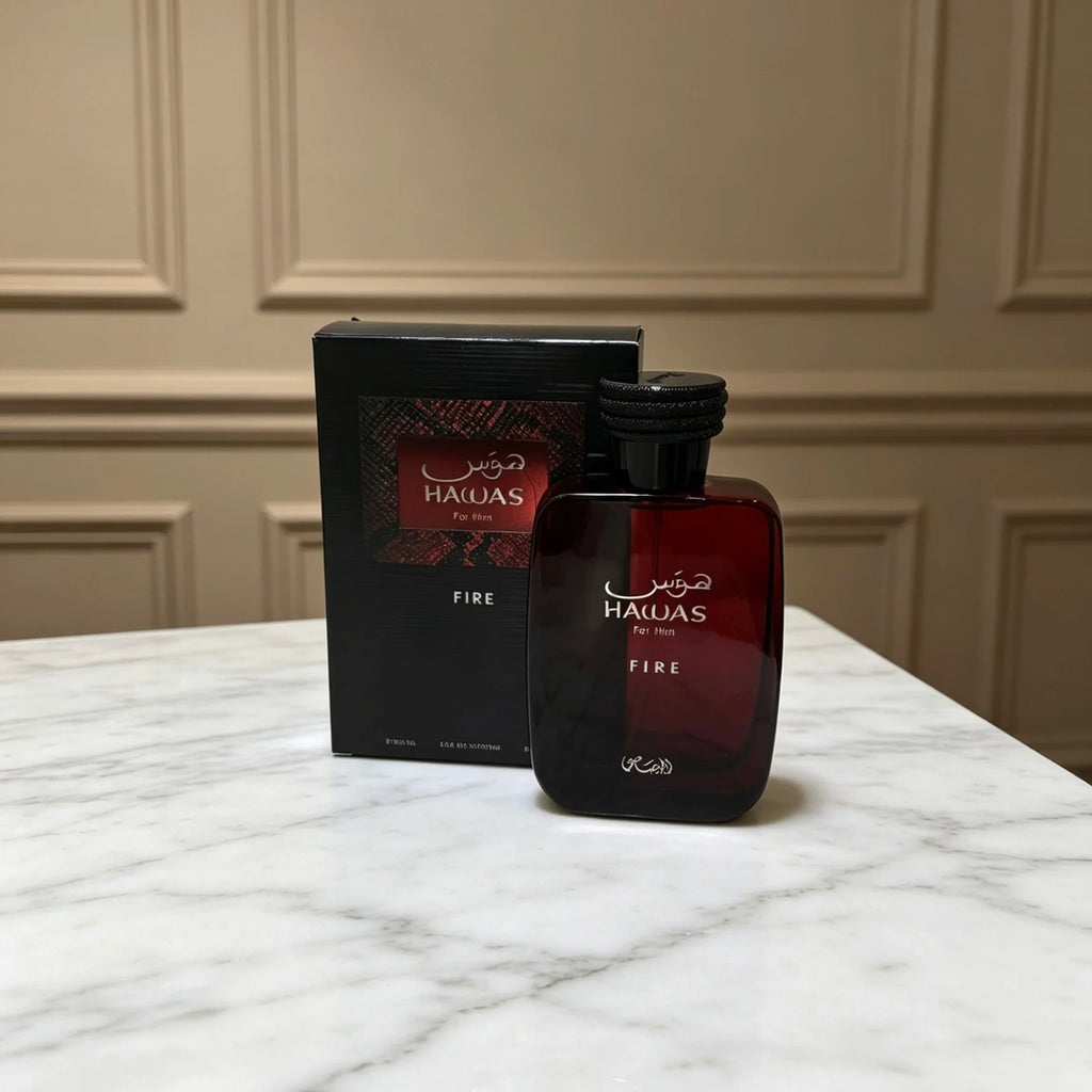 Hawas Fire For Him Eau De Parfum 100ml Perfume For Men Long Lasting Fragrance