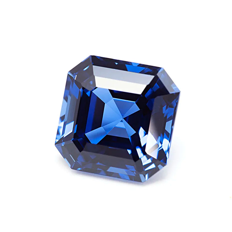 ABCLab Grown Sapphire Royal Blue Color Multiple Cuts Available Gems For Jewelry Setting&Custom Design Selectable Certificate