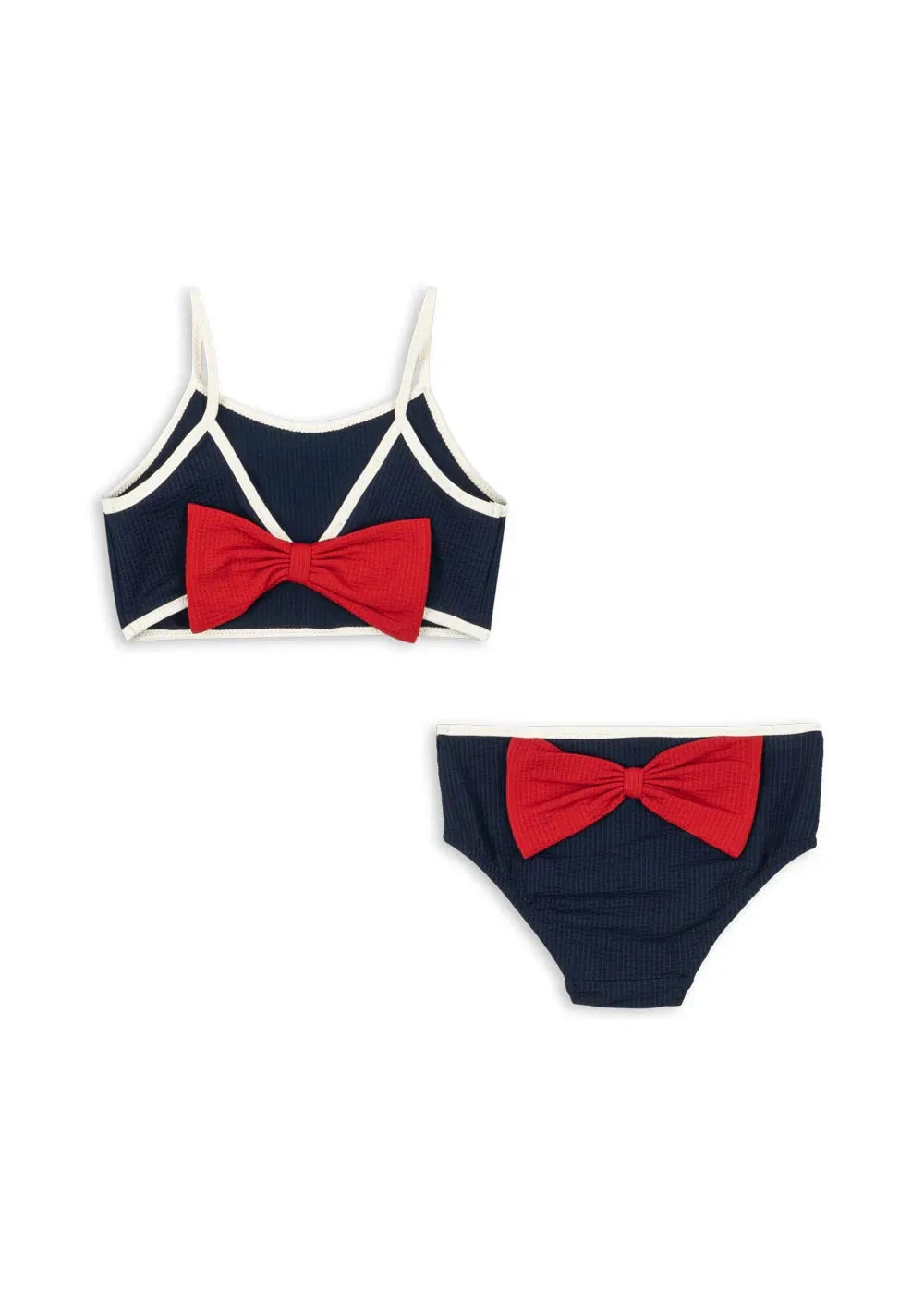 Baby Swimwear KS Brand 2026 New Summer Girls Swimsuit Cute Cherry Kids Baby Outfit Set Holiday Beach Bikini Children Clothing