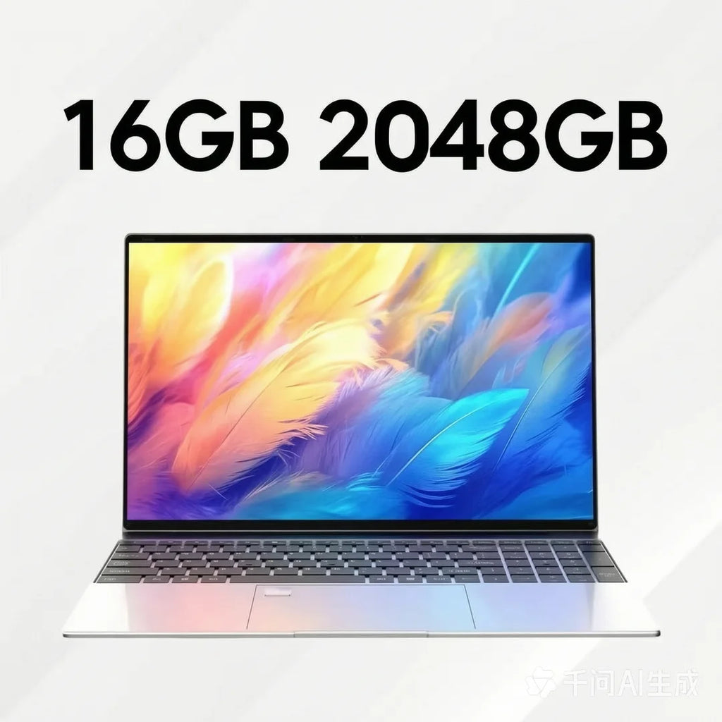 18.5' Laptop Intel Core I5 16GB 2TB 10000mAh Backlit Keyboard Fingerprint Unlock Windows 11 Gamer Office Notebook 1920x1080 PC