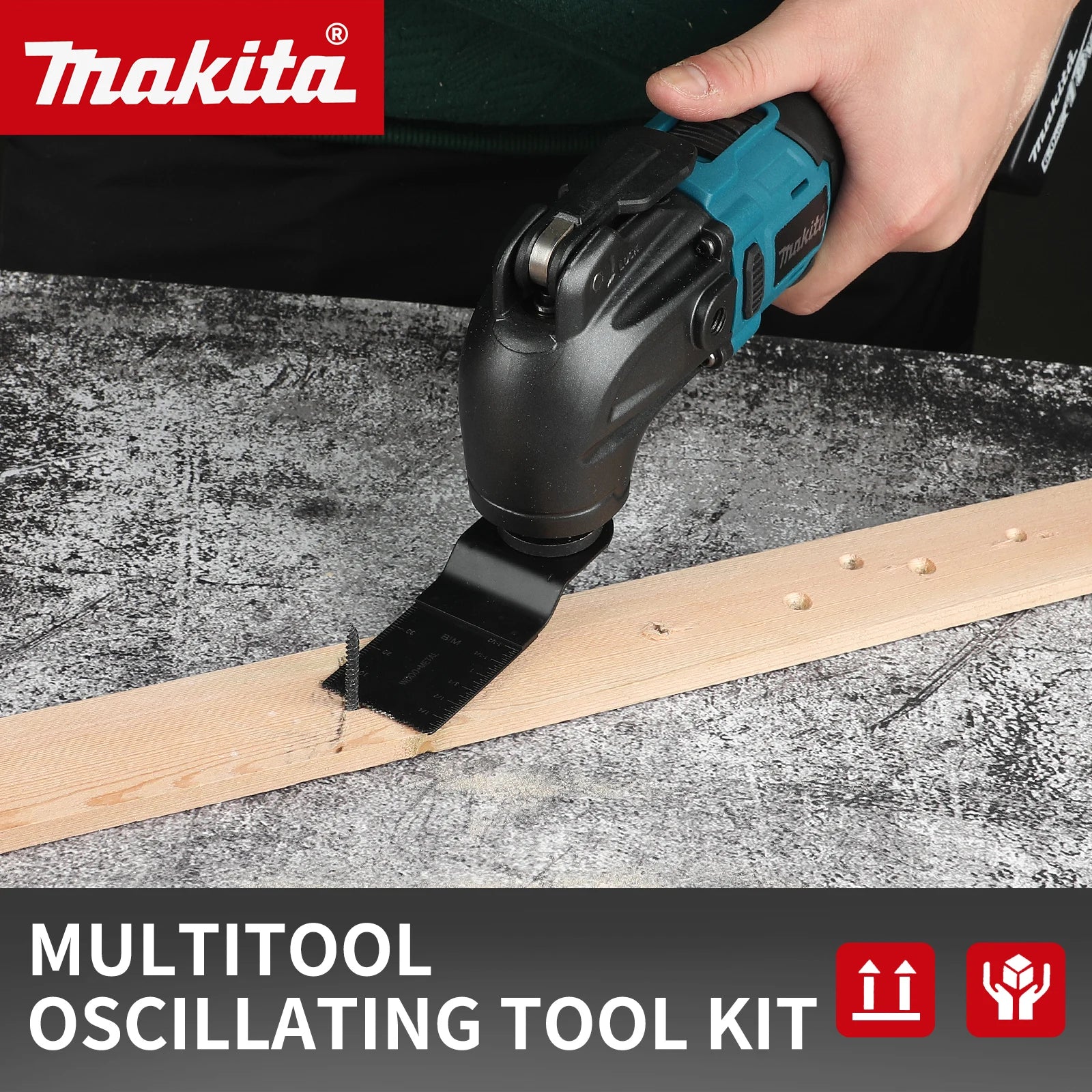 Makita DTM51 Cordless Grinding Machine, Edge Trimming Machine, Brushless Grooving Machine, Electric Shovel, Makita 18V Battery