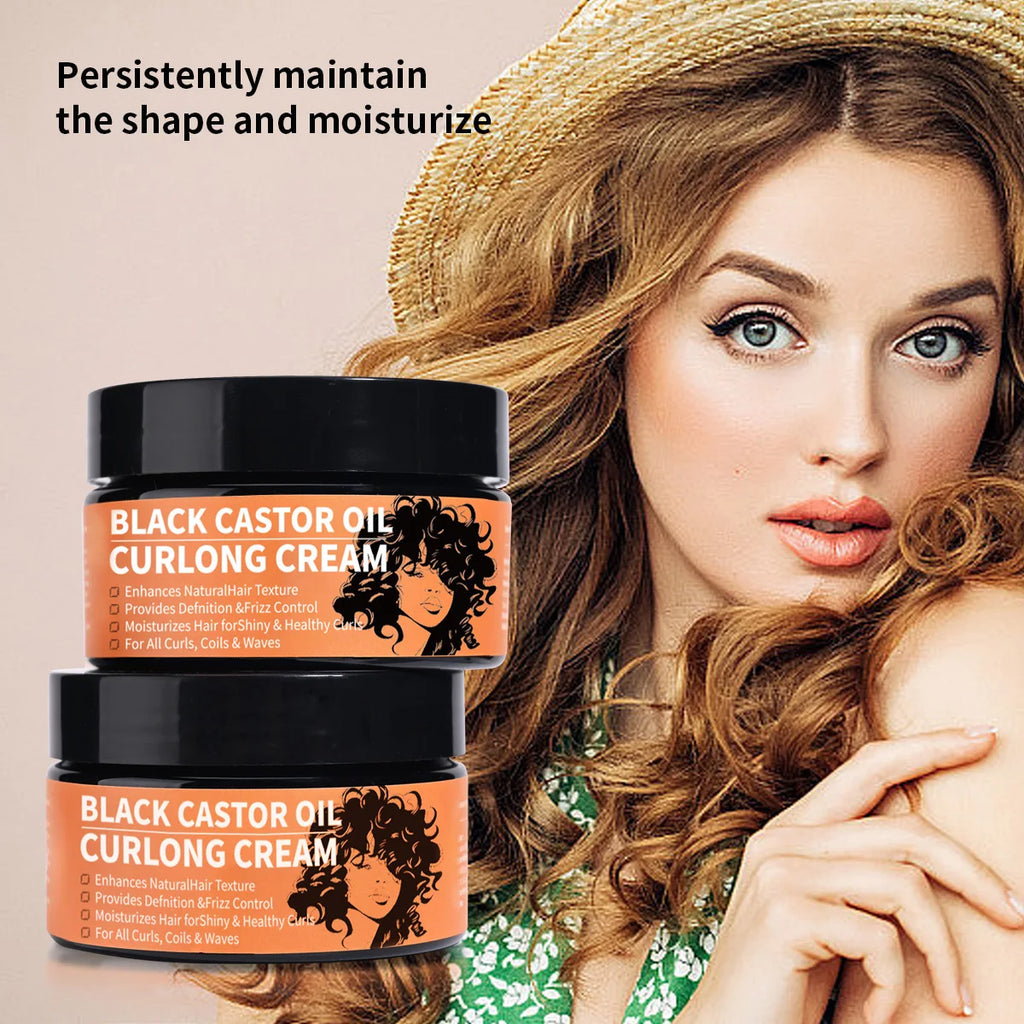 Curl Defining Cream Hydrating Smoothing Tangles Reducing Elasticity Improving Anti Frizz Curl Cream