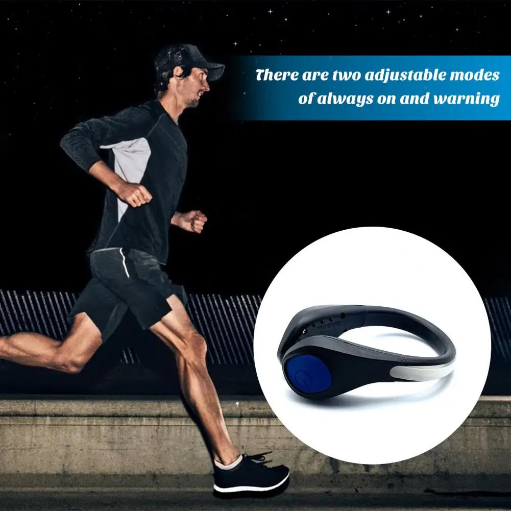 Shoe Clip Lamp Multiple Lighting Modes LED Shoes Light Simple Installation Sports Shoe Light  Night Running Shoe Safety Light