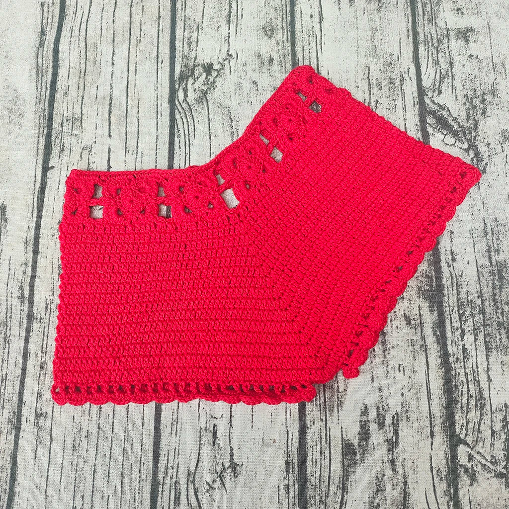 Handmade Attractive Women Openwork Crochet Shorts Stretch Waist Casual Beach Bandage Hot Pants
