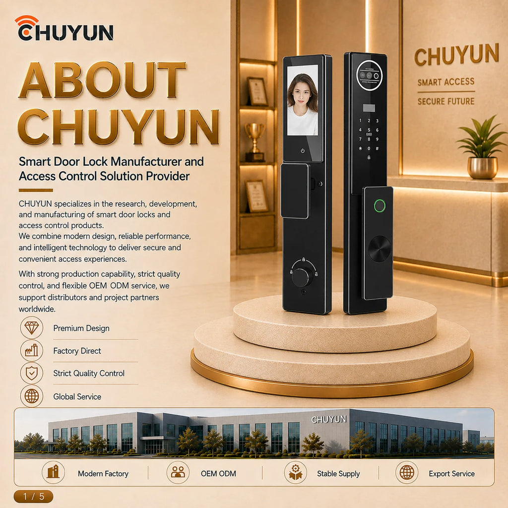 Tuya Smart WiFi Door Lock with Face Recognition Fingerprint Password IC Card Digital Keyless Entry