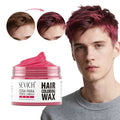Christmas Hair Colour Wax Easy To Wash DIY Dye Hair Mud Immediate Dying for Eyebrow Beards Coloring Temporary Hair Colour Cream