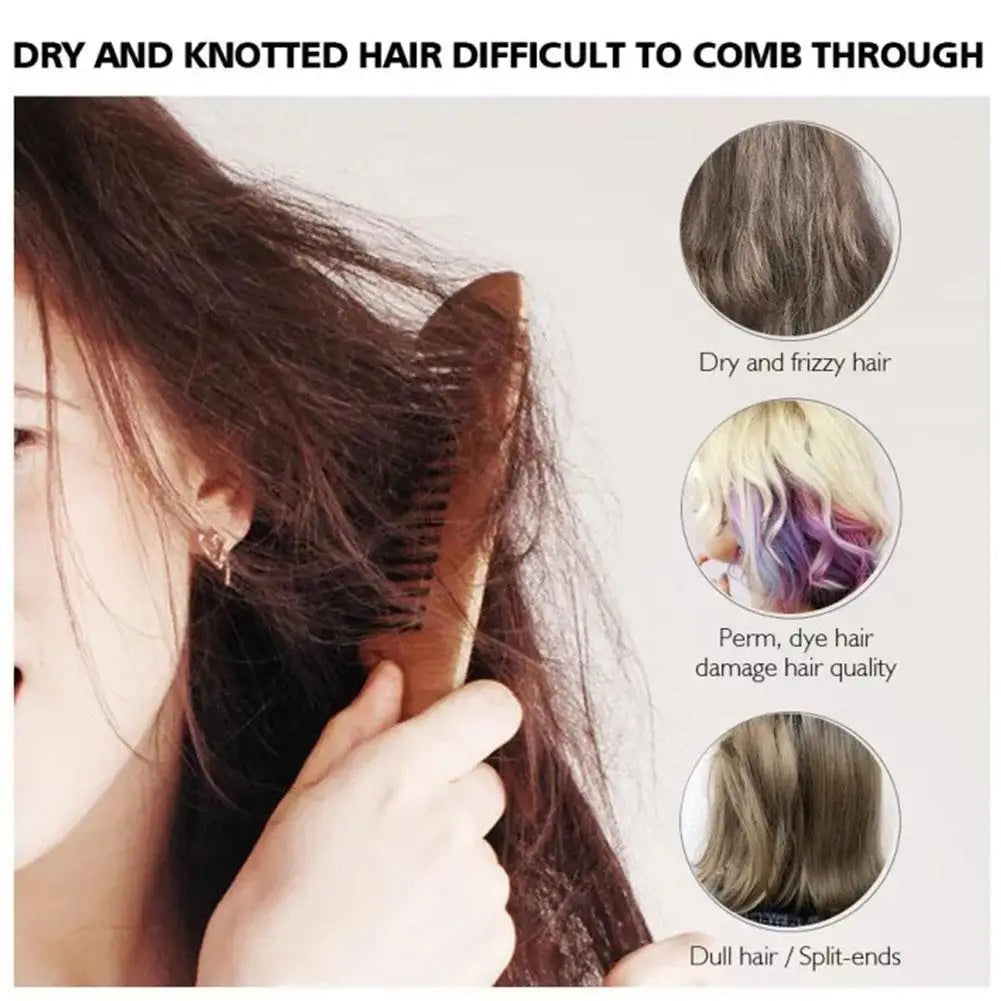 1PC Essential Oil Hair Care No-Wash Soft Non-Greasy Hair Oil Suitable for All Hair Types