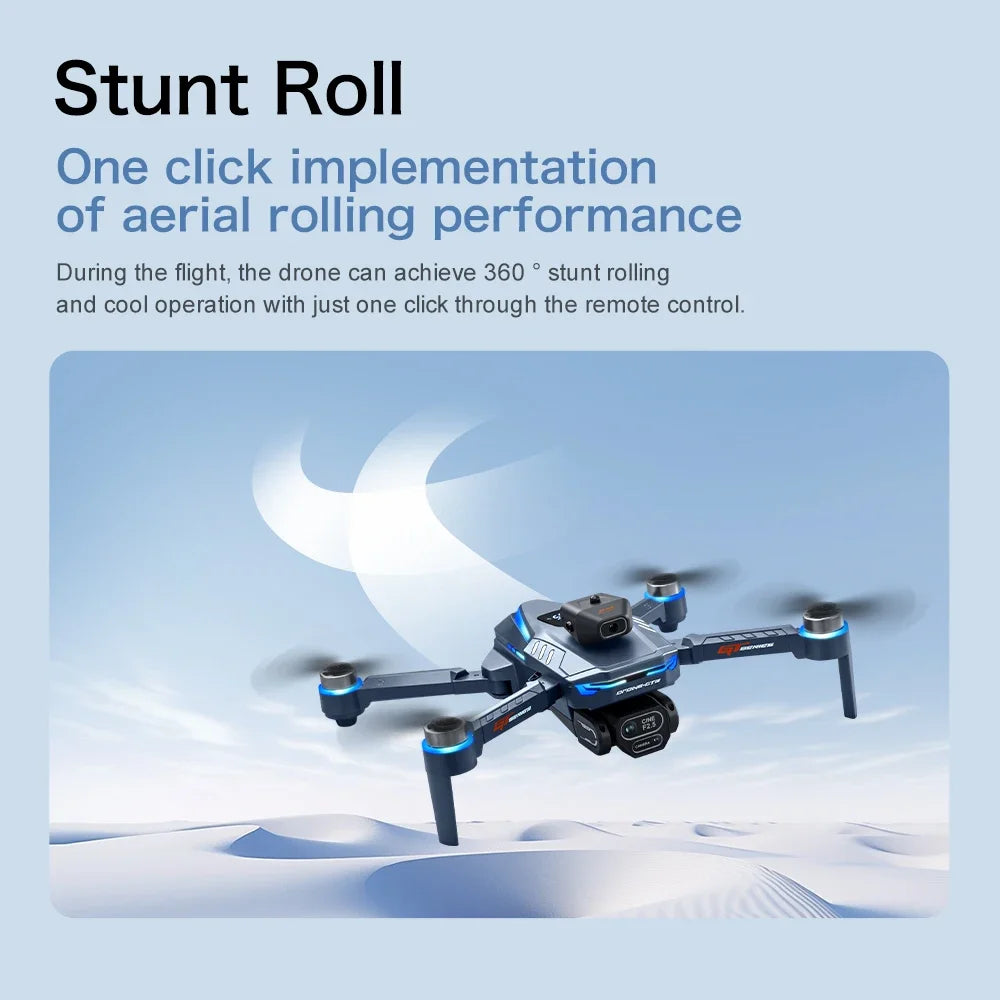 Original GT8 Drone 8K Professional Dual Camera GPS FPV Brushless Motor Optical Flow Hovering Folding Quadcopter 4K RC Dron Toys
