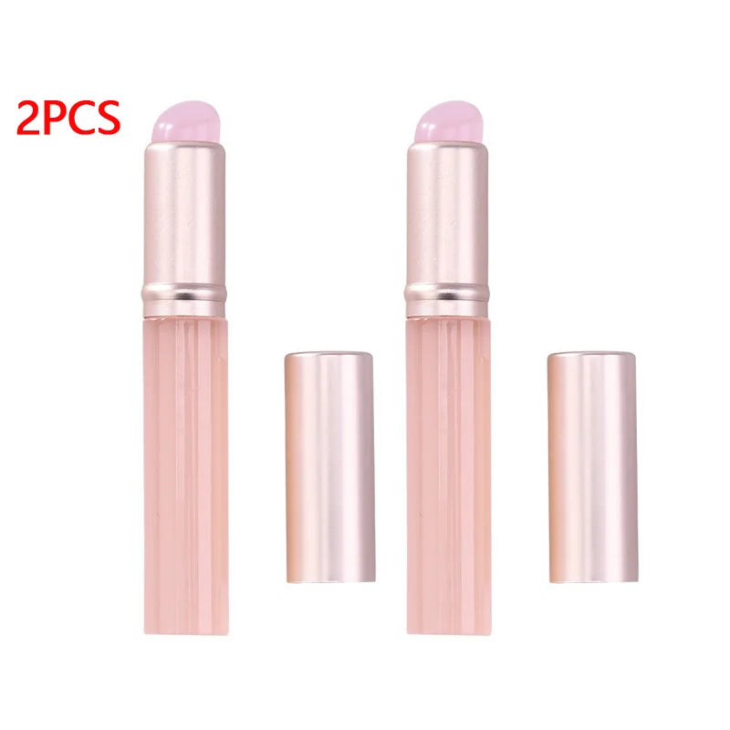 Nail Art Silicone Brush Reusable Mirror Powder Pigment Applying Manicure Tool Gradient Effect Nail Arts Silicone Applicator