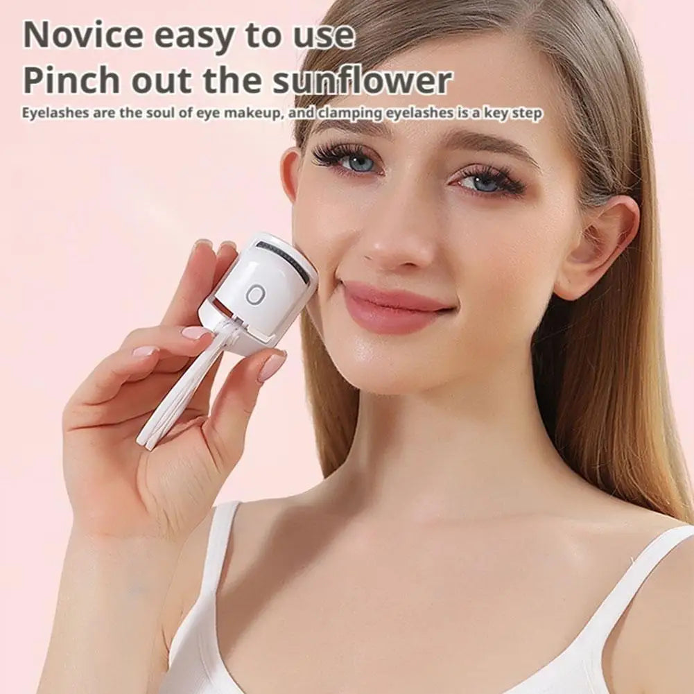 Electric eyelash Curler Long-lasting Styling Easy And Perfect Curling All Day Long Portable Electric Eyelash Curler Tool