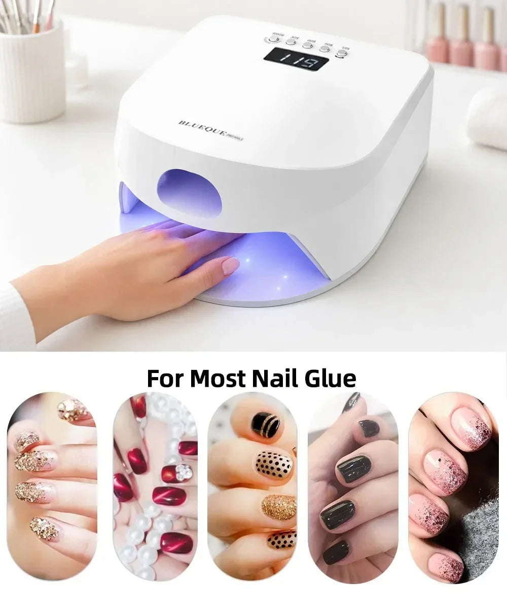 57LEDS UV Light For Gel Nails Smart Automatic Sensing Nail Dryer Fast Cure All Gel Polish Professional Manicure Pedicure Tools
