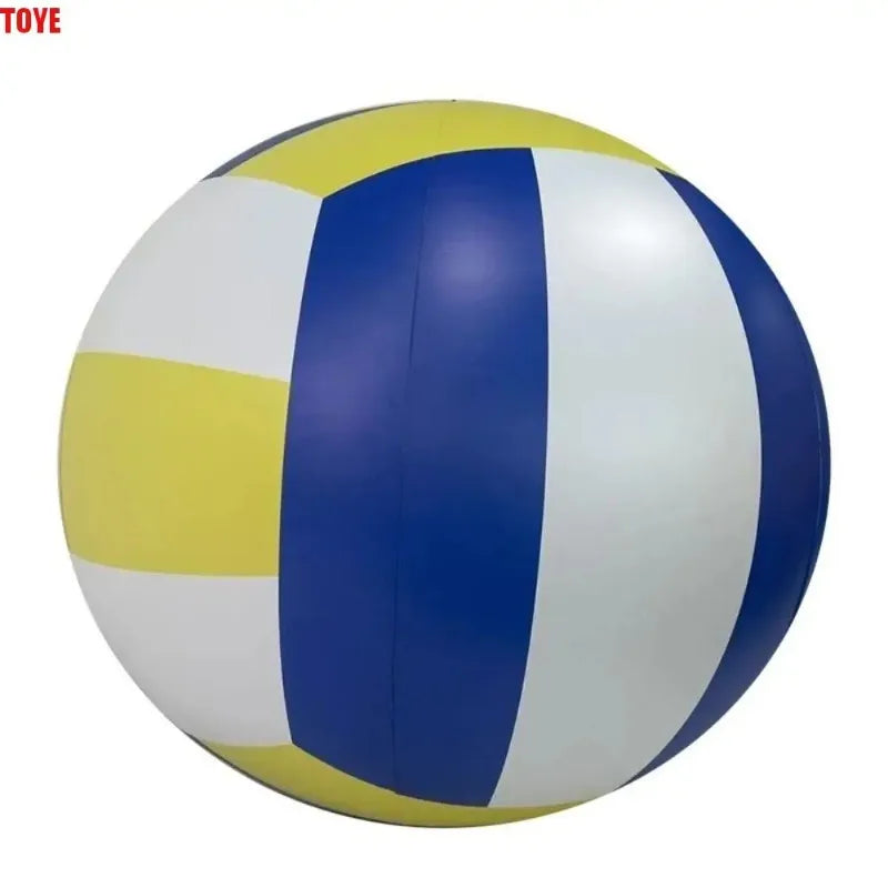 Large Giant Inflatable Beach Volleyball PVC Material 0.6-1.5m Family Gatherings Beach Ball Kindergarten Outdoor Play Sports Toy
