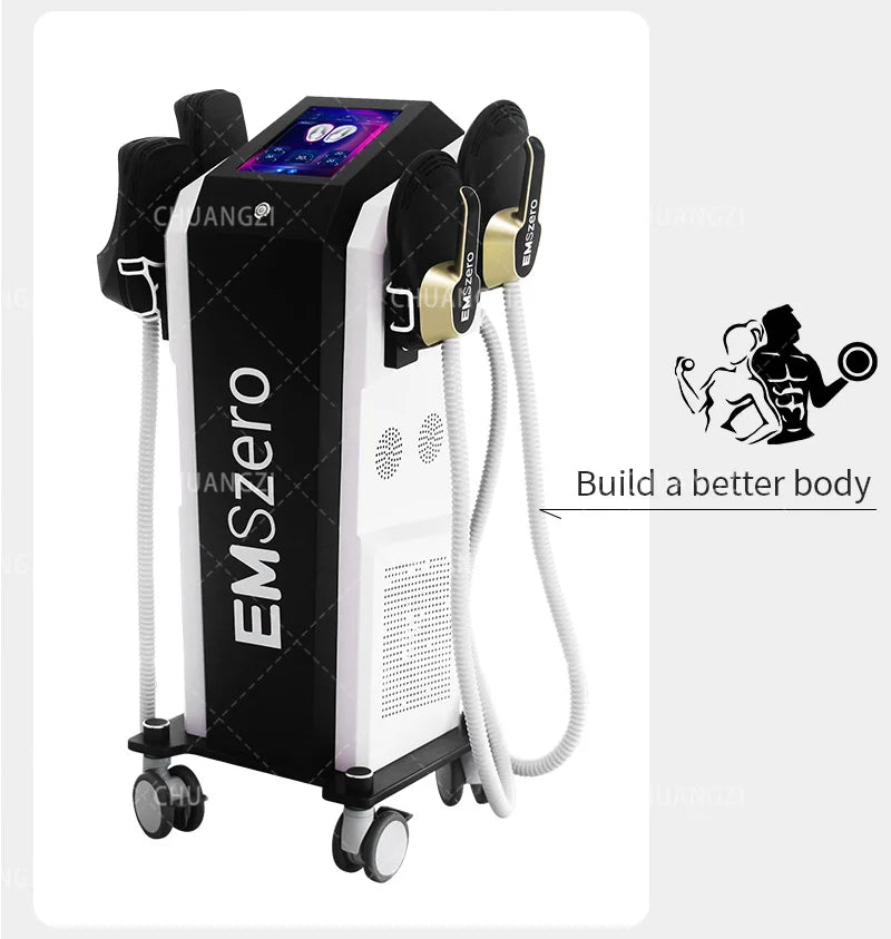EMSzero RF 6500W 15 T EMS Slimming Machine Nova Body Sculpting 4 Handles RF Pelvic Muscle Stimulator Salon Equipment