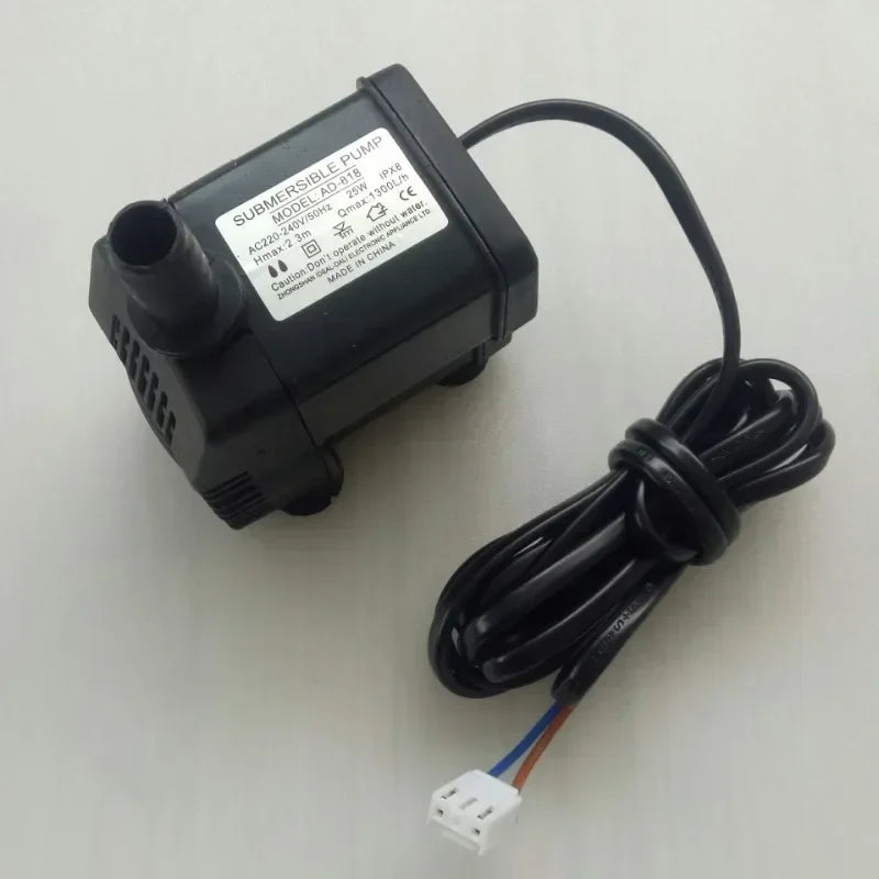 AD-818/1300 Mobile Environmental Friendly Water Air 8W10W18W25W Conditioner Spray Fan Cooling Fan Small Suction Submersible Pump